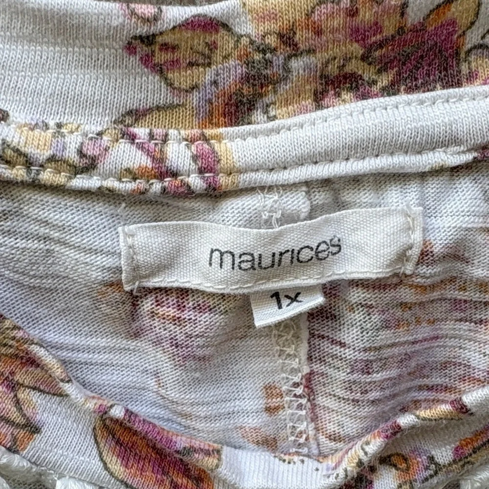 Maurices Floral Lace Women's Tank Top - Picture 3 of 4